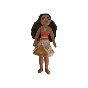 Disney Store Moana Plush Doll 20" Authentic Princess Stuffed Toy